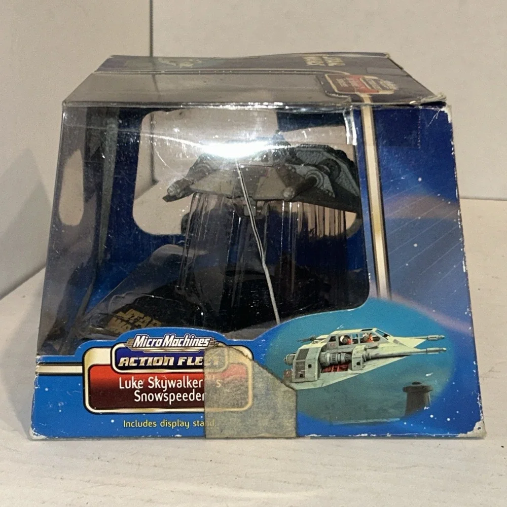 Star Wars Micro Machines Action Fleet Luke Skywalker's Snowspeeder‎ 2002 Hasbro